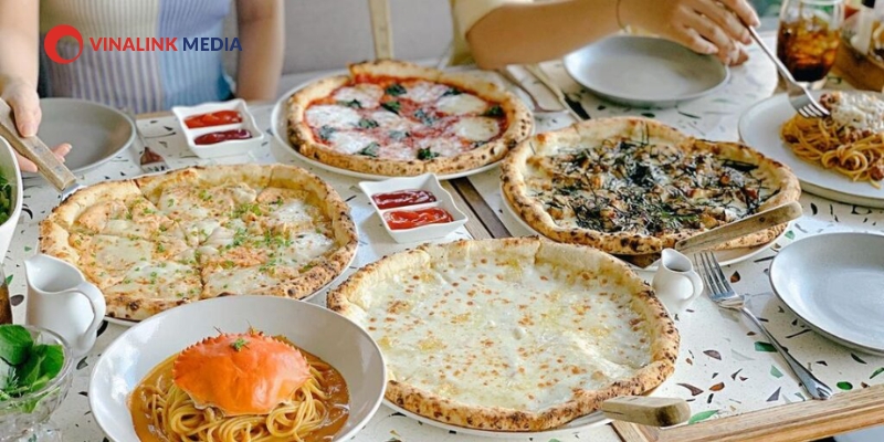 Phân tích chiến lược marketing của Pizza 4P's - Sản phẩm